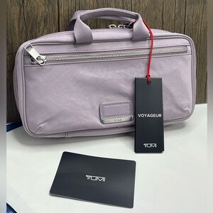 TUMI - Voyageur Small Madeline Cosmetic - Lavender 5.5”X10.75” NWT $195